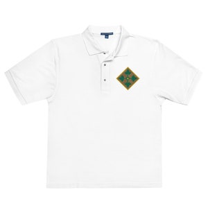 Premium poloshirt 4th Infantry Division