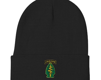 Special Forces Airborne Embroidered Beanie