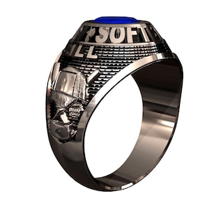 Ladies Championship Ring, Sterling Silver