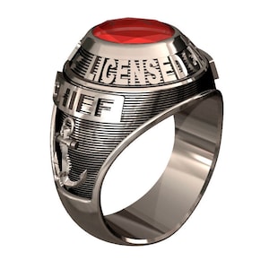 USCG Licensed Captains Ring - Etsy