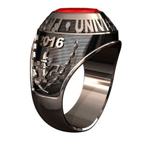 Traditional College Class Ring