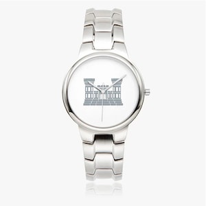 Combat Engineer-zilver roestvrij staal zilveren quartzhorloge