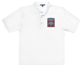 82nd Airborne Division Polo Shirt Premium