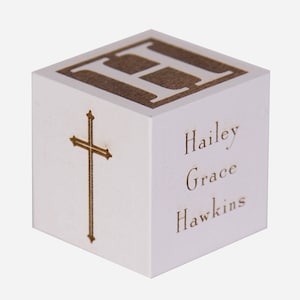 Regalo de bautismo personalizado / Regalo de dedicación de bebé / Regalo de bautizo de bebé / Ceremonia de nombramiento / Ceremonia de bendición / Regalo de bebé / Regalo de padrino