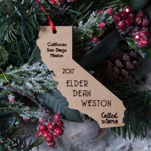 LDS Missionary Gifts | LDS Missionary Ornament | Lds Missionary Christmas Ornament | lds Gift for Missionaries | LDS Christmas Gifts