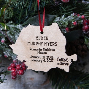 Missionary Christmas Ornament | Missionary Gift | Missionary Ornament | Gifts for Missionaries | Missions Gifts | LDS Christmas | LDS Gifts