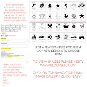 Bloque para bebé con regla para registrar las estadísticas de nacimiento - Recuerdo de madera personalizado grabado, arce imagen 4