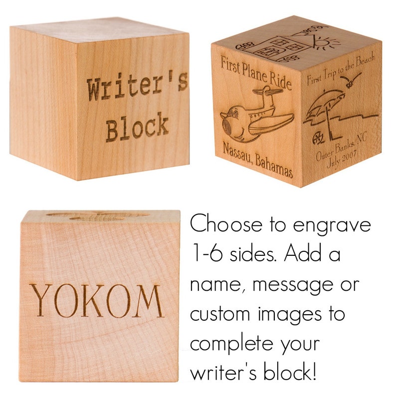 Personalized Writer's Block Gifts for Writers Unique Etsy