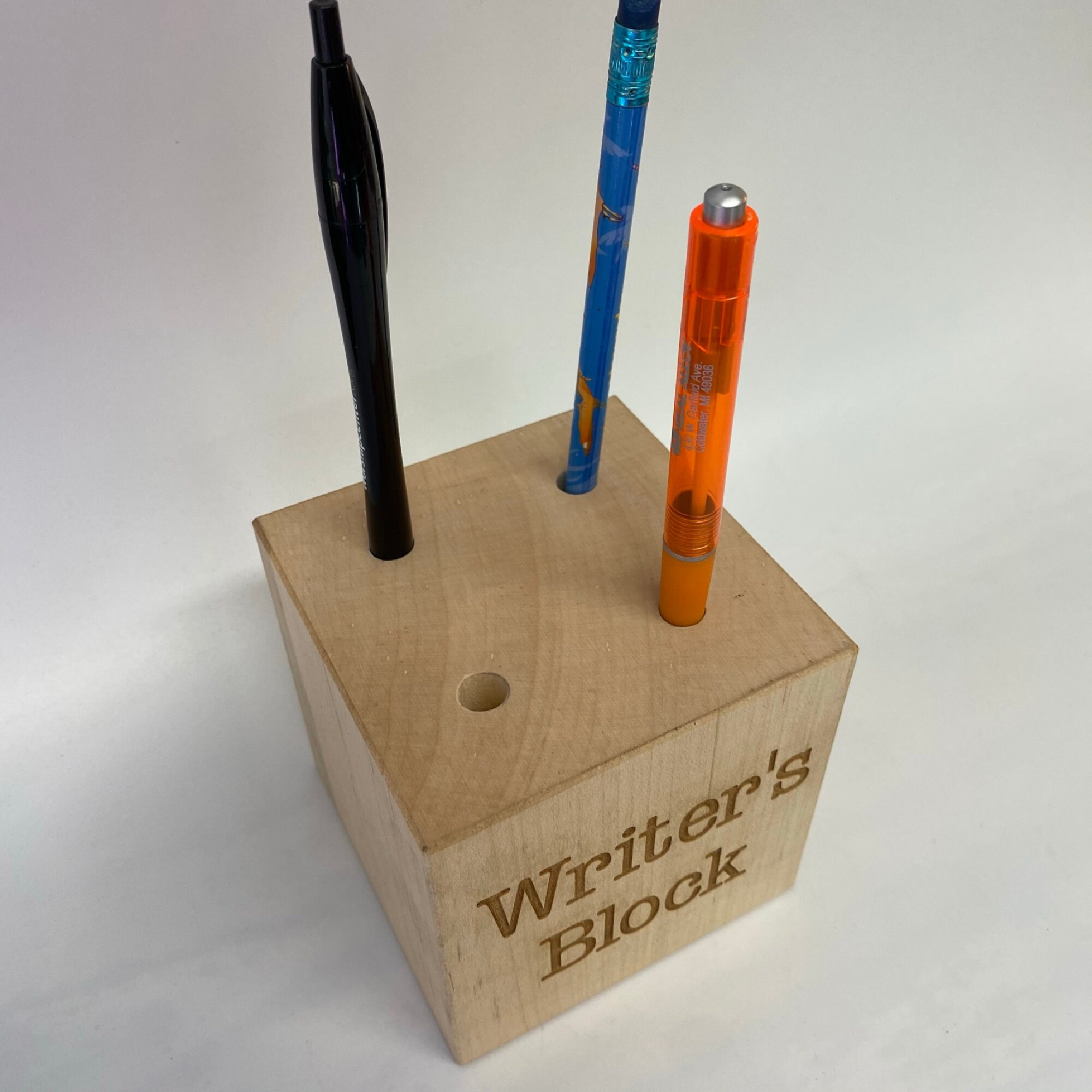 Desk Organizer Desk Pen Holder Gifts for Writers Writing Etsy
