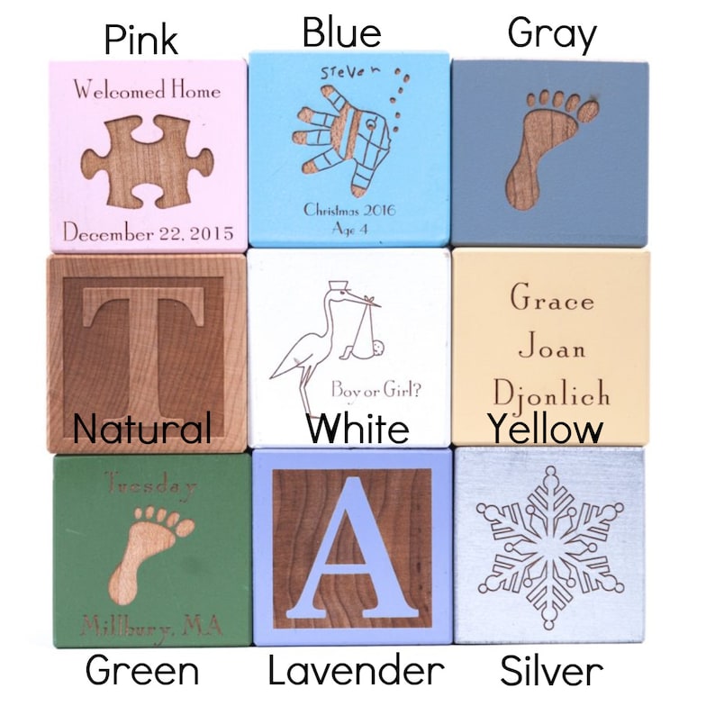 Alphabet Block Wooden Blocks Alphabet Blocks Baby Name Etsy Australia