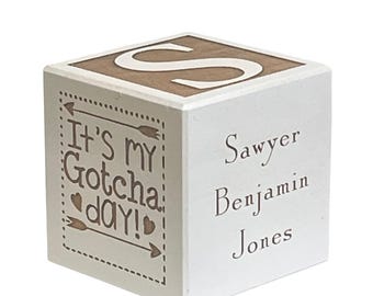 Forever Family Personalized Adoption Gift for Girls, Boys - Gotcha Day Keepsake, Unique Adoption Gifts