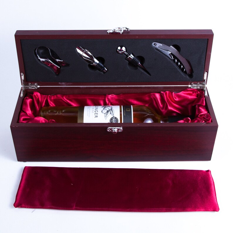 Personalized Wine Gift Box Personalized Mother's Day Etsy