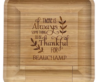 Thanksgiving Table Decoration, Thanksgiving Table Décor, Personalized Thanksgiving Table Décor, Personalized Charcuterie Board, Table Décor