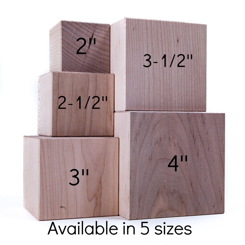 Bloque para bebé con regla para registrar las estadísticas de nacimiento - Recuerdo de madera personalizado grabado, arce imagen 8