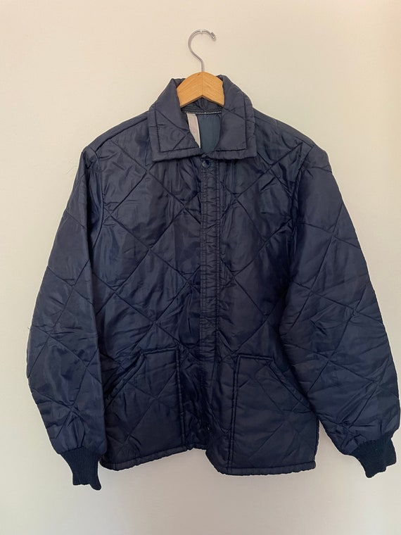 1970's Navy Quilted Liner jacket.