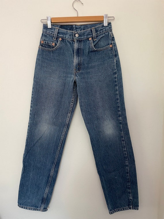 Vintage XS Levis Made in USA 25" - image 2