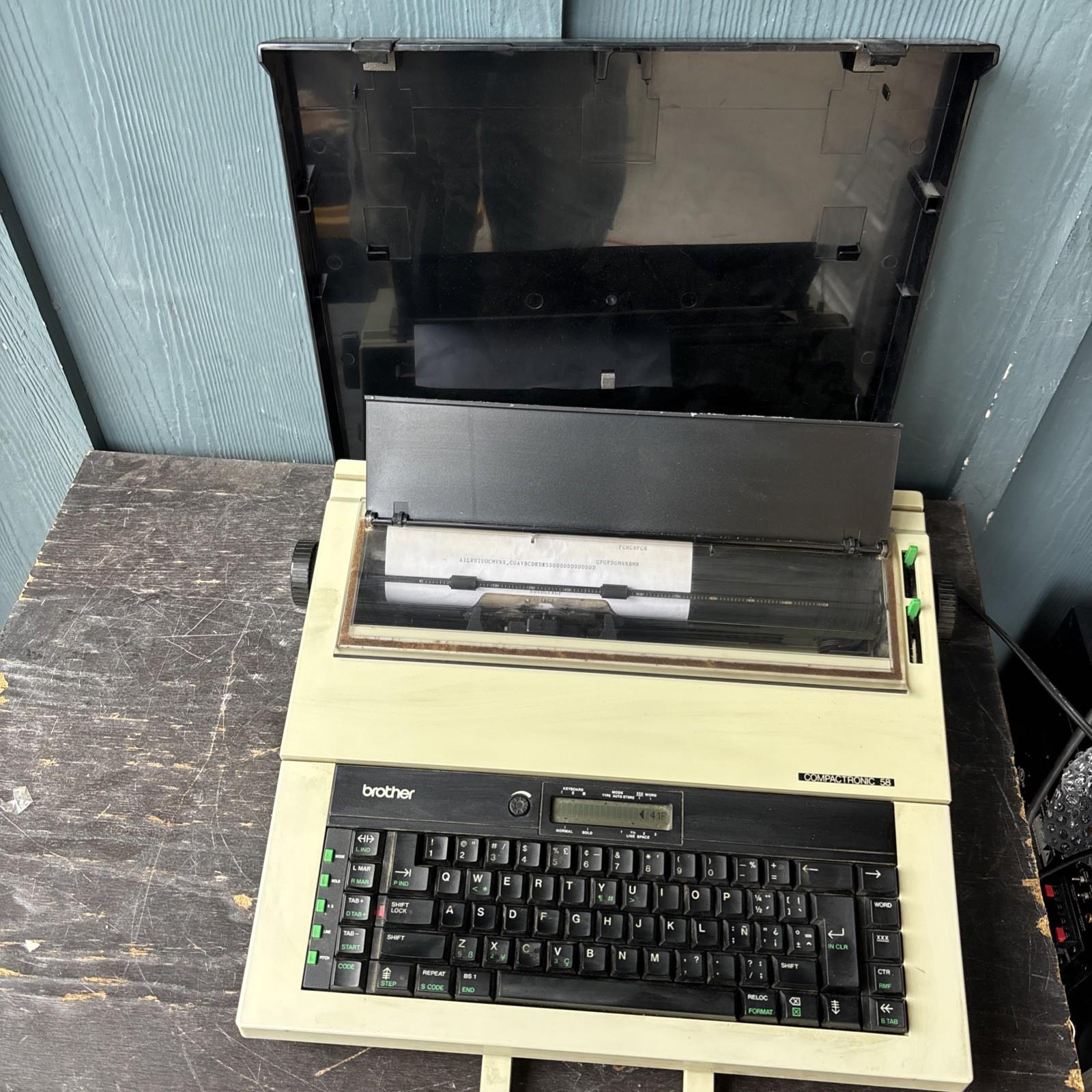 Brother Electronic Typewriter - Etsy