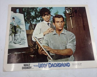 Lobby Card The Ugly Dachshund Original 14x11 Poster 1965