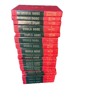 1967 World Book Encyclopedia Set - Etsy
