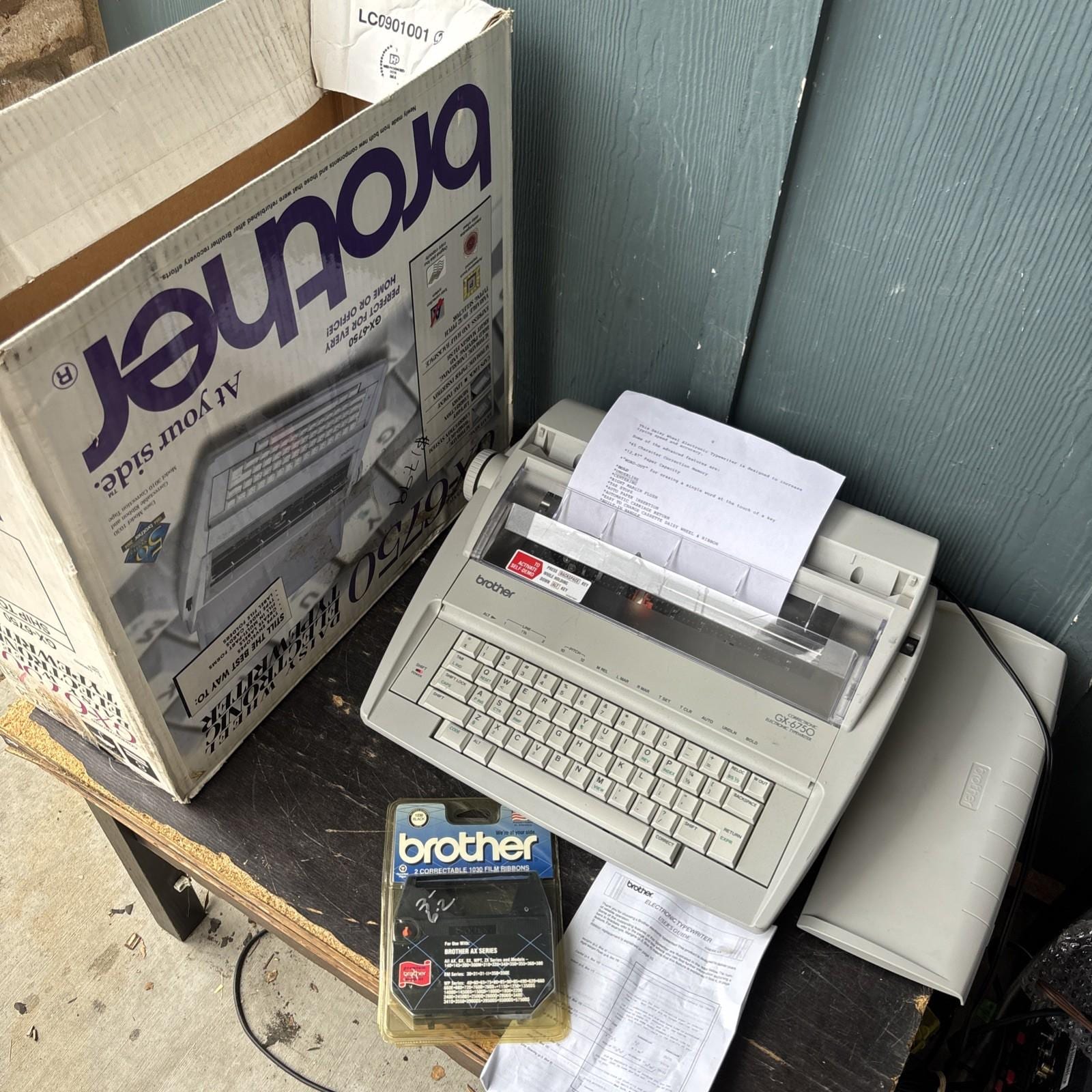 Brother Electronic Typewriter - Etsy