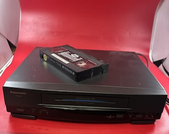 Panasonic Blue Line PV-4651 Omnivision Vhs Vcr Player No Remote Tested Works