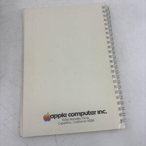Apple II BASIC Programming Manual Original Spiral Bound Written By Jef Raskin image 3