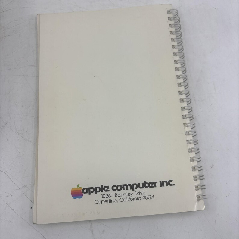 Apple II BASIC Programming Manual Original Spiral Bound Written By Jef Raskin image 3