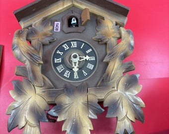 Vintage Cuckoo Clock Germany - Parts or Repair