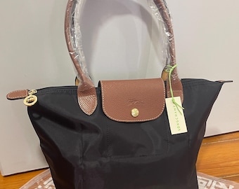 Longchamp Le Pliage Navy Medium