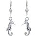 staceyleo reviewed Mini Seahorse Charm Earrings in Sterling Silver