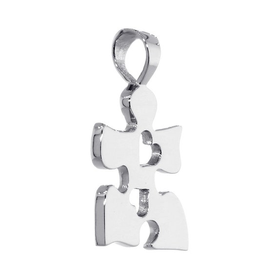 Autism puzzle piece charm cheap