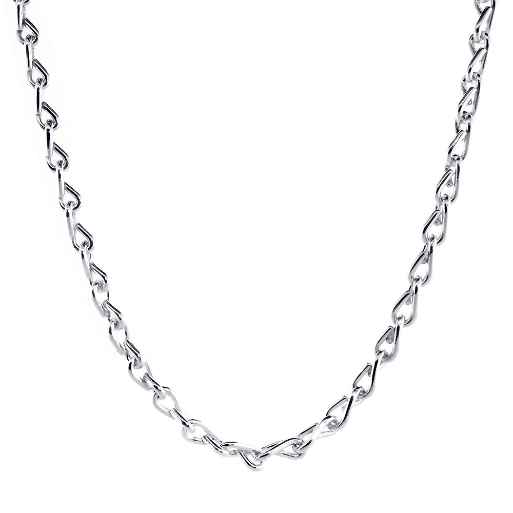 Men's sterling silver chains on sale 24 inch