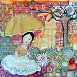 Blessed with patience - Art Print 21 x 30 cm/ 8,3 x 11,8 in