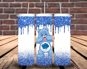 Eat S*%@ Grumpy Bear 20oz Tumbler