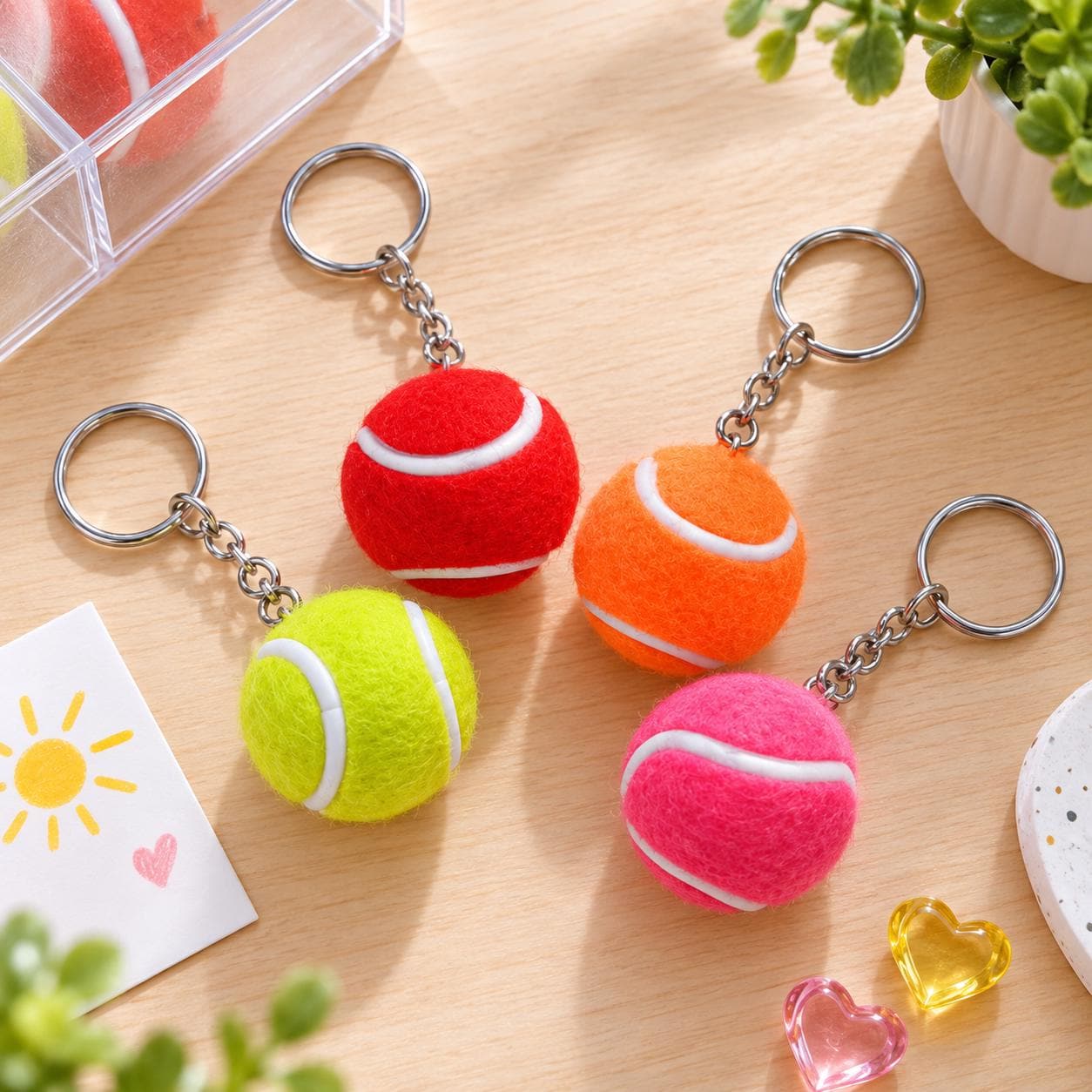 Tennis keychain - Etsy 日本