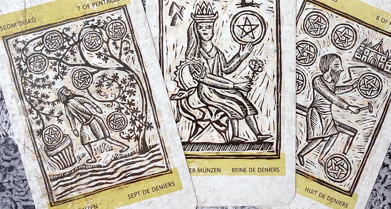 Cartes de Tarot packet 78 2 cards image 3