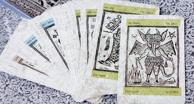 Cartes de Tarot packet 78 2 cards image 6