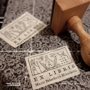 Atum: personalisated stamp (4x3 cm)