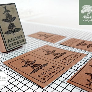 Ortica: timbro individualizzare (3x5 cm)