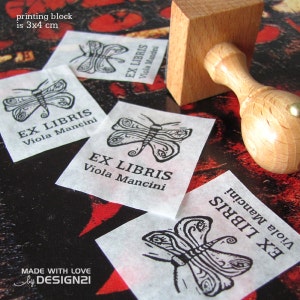 Nottua: timbro personalizzato (3x4 cm)