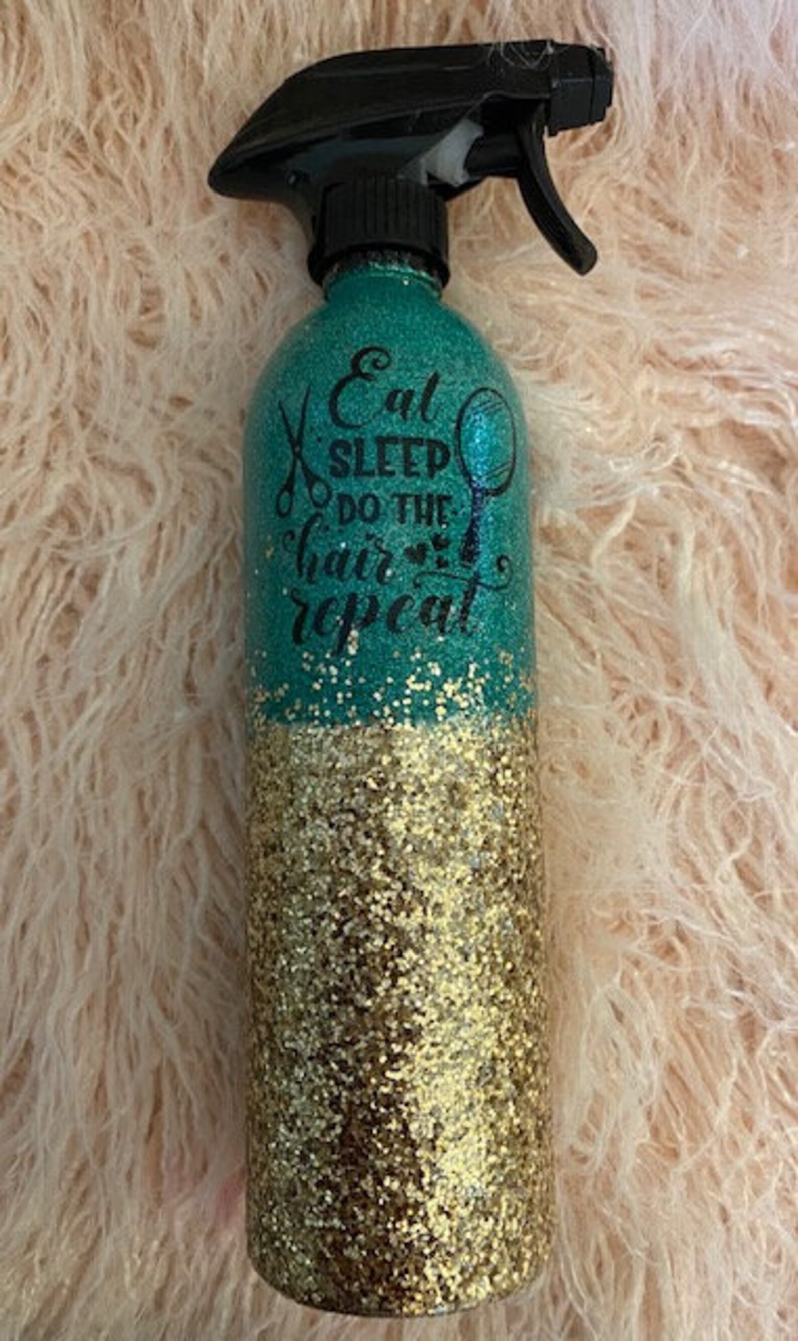 Glitter Spray Bottle Hairdresser Etsy