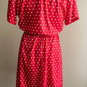 A54 1990s Anthony Richards Amerimark Red Polka Dot Blouson | Etsy