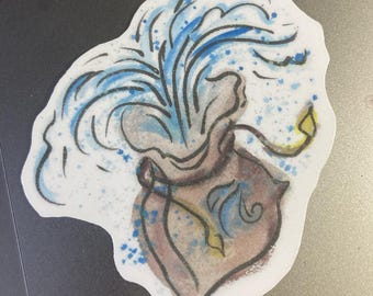 Aeolus's Windbag Sticker – Waterproof Greek Mythology Art