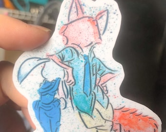 Charming Waterproof Vinyl Sticker - 3 Inch