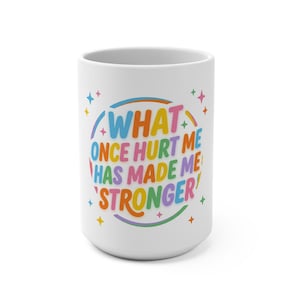 440 ml Premium/Gift Mug | Everyday Mug | Coffee/Tea Mug | Happy Statement Ceramic Mug with Digital Print | Personal Development | 15 oz