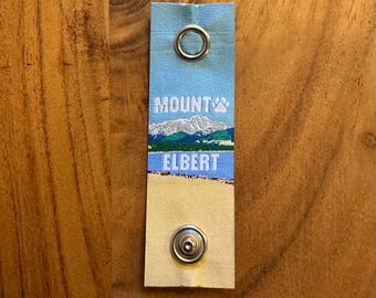 Écusson pour collier de chien Mont Elbert