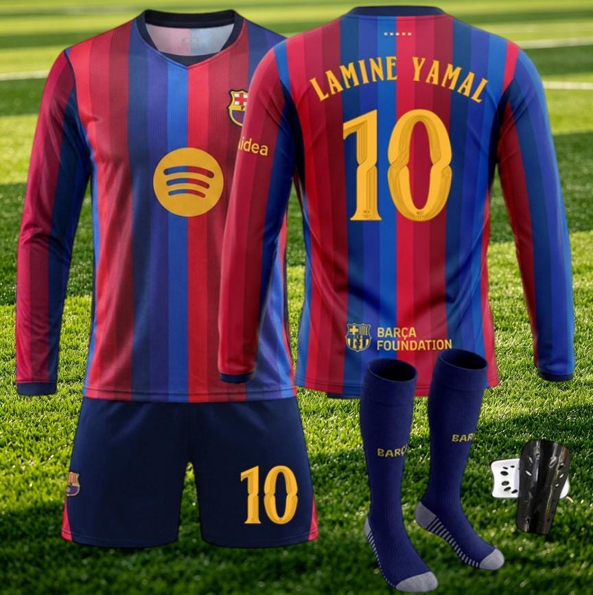 Lamine Yamal Barcelona Jersey - Etsy