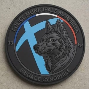 K9 Logo Custom 2D 3D PVC Wolf Morale Patch | Tactical Gear, Airsoft, Velcro or Sew-On K9 Units