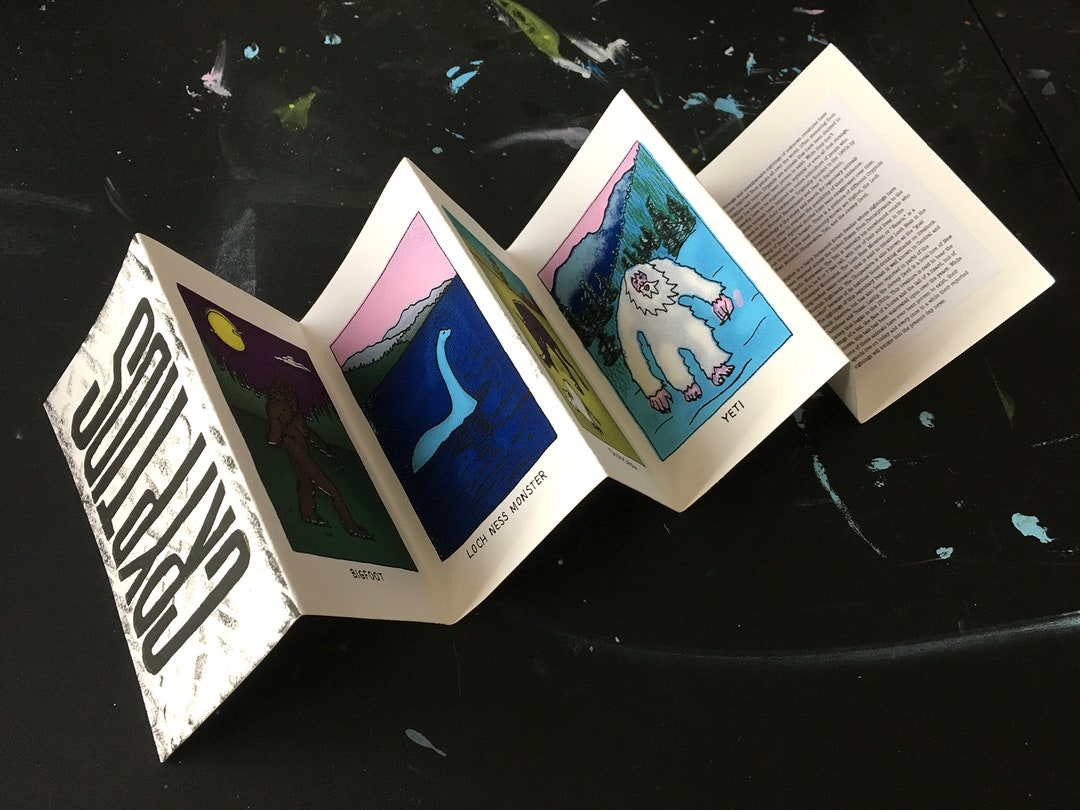 Cryptids (hand Printed Zine) - Etsy