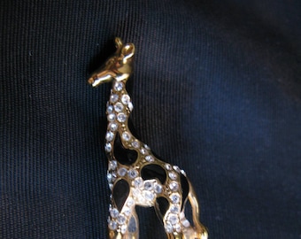 Giraffe Brooch Vintage - Giraffe Jewelry Brooch Pin - Rhinestone Enamel Brooches Pins Gift